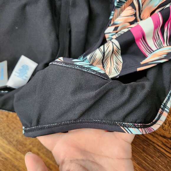 💥5 for $25! Decree Swimsuit Womens One Piece Floral Tropical 1X Vacation - Picture 14 of 15